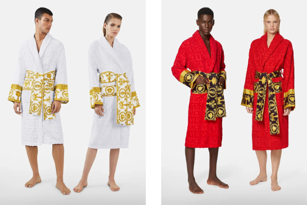 Colorful 2024 versace robe